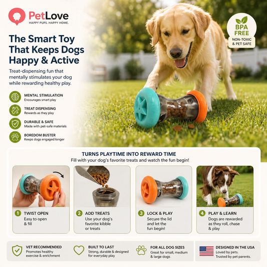 Crunch Toy Puzzle Feeder — The snack they can't destroy