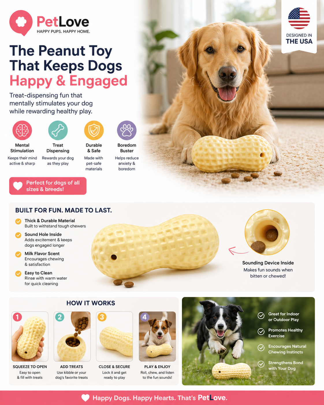 Crunch Toy Peanut