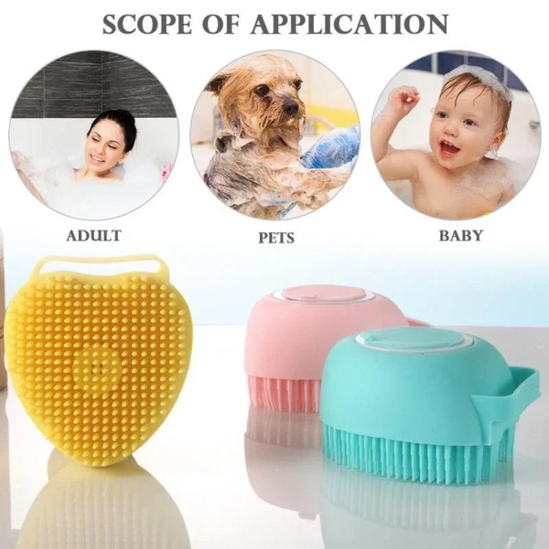 Silicone Pet Scrub Brush